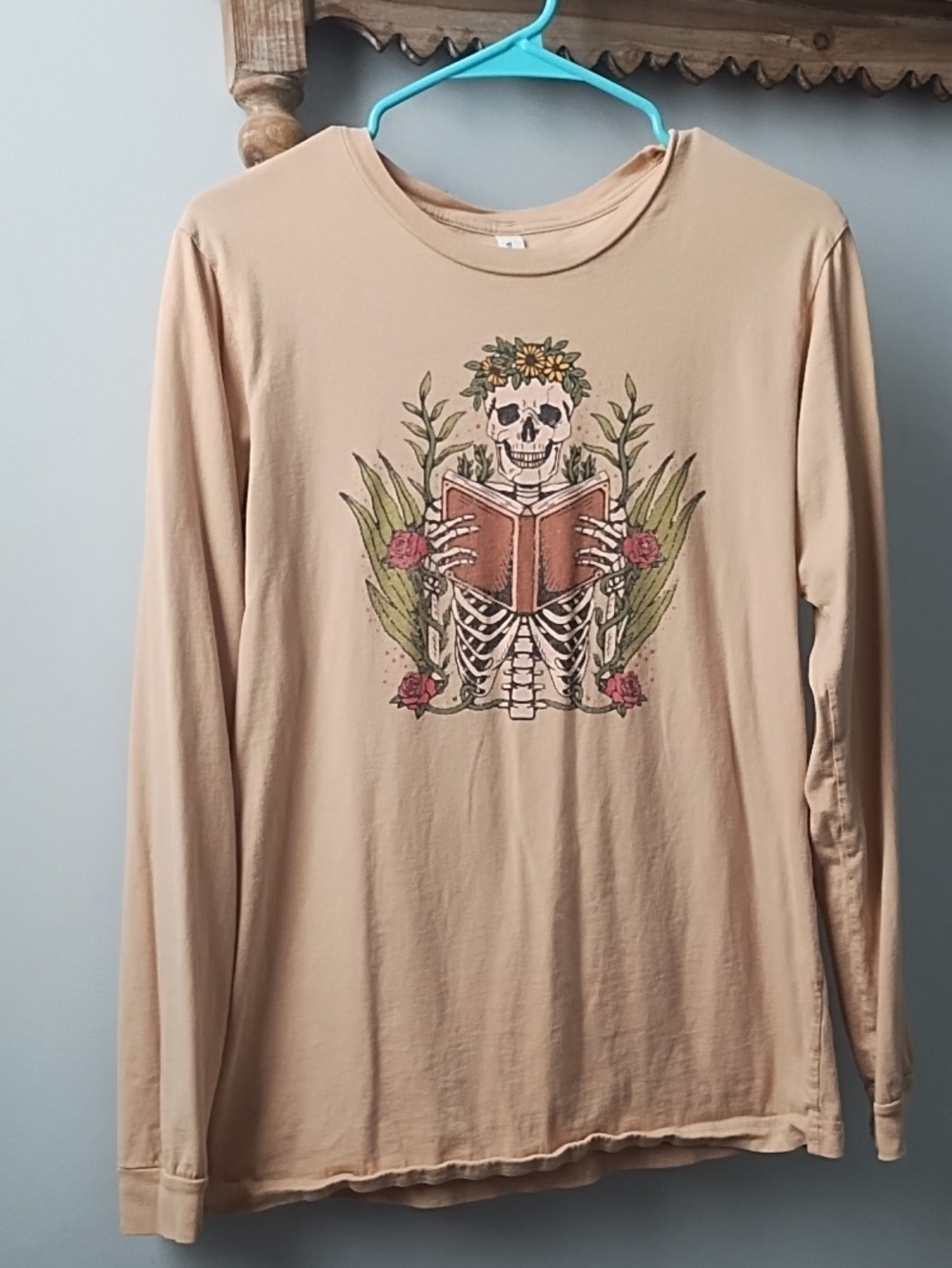 Skeleton Book Shirt - Picture 2 of 2